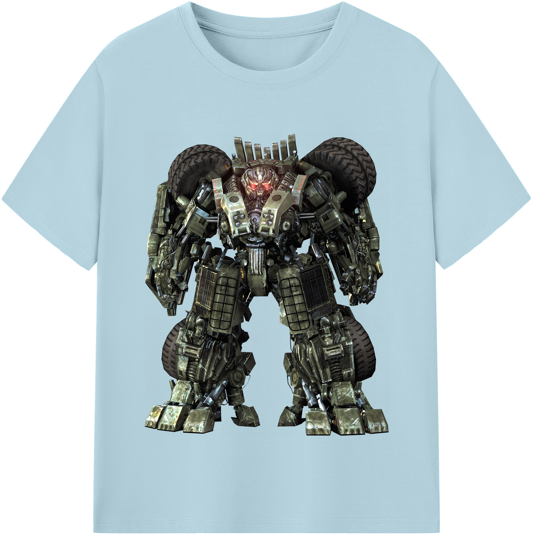 （画像用） Transformers トランスフォーマー 綿100％半袖Tシャツ（フロントプリント）